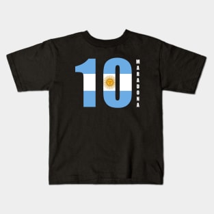 DIEGO MARADONA | FOOTBALL | LEGEND | 10 Kids T-Shirt